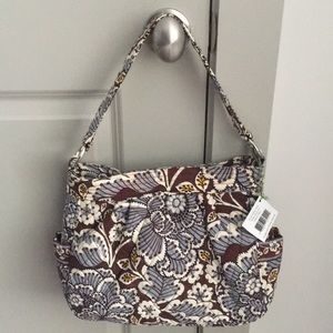 •Vera Bradley• Reversible Tote in Slate Blooms
